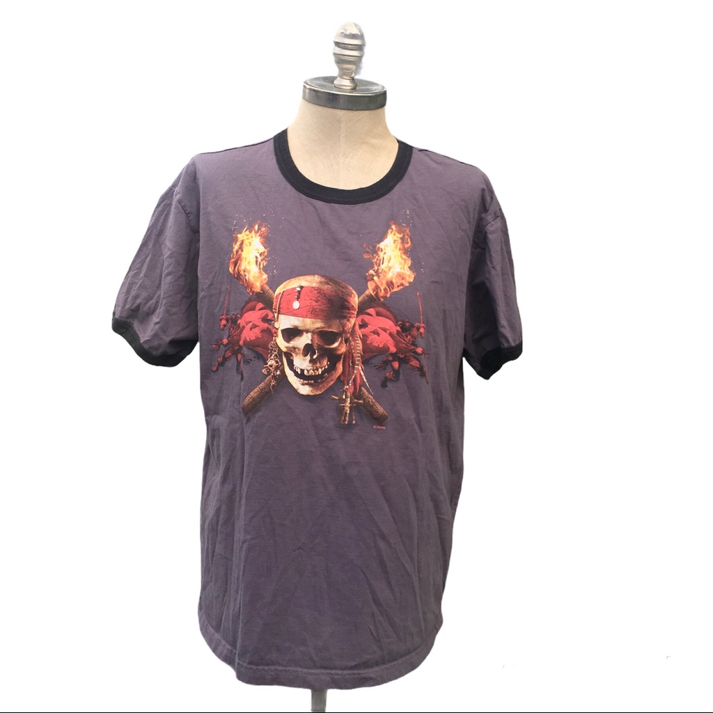 Disney Store Promo Pirates Of The Caribbean Tshirt